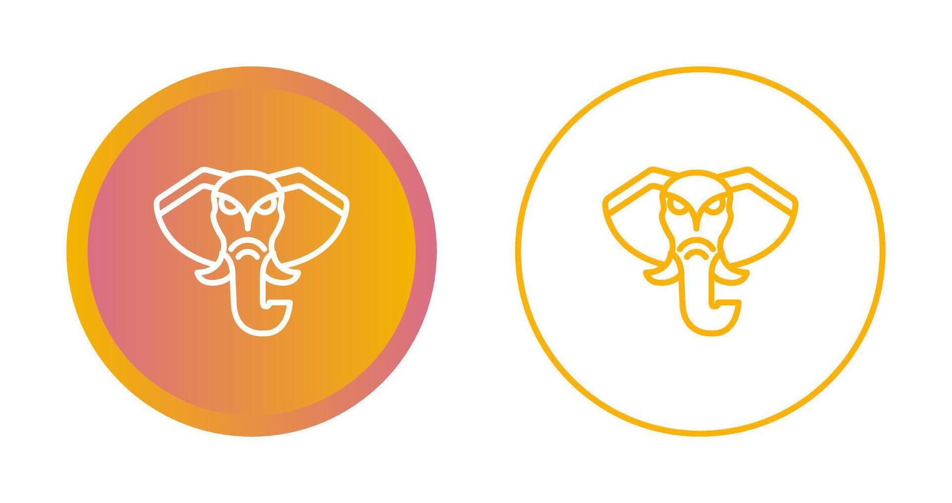 Elephant Vector Icon