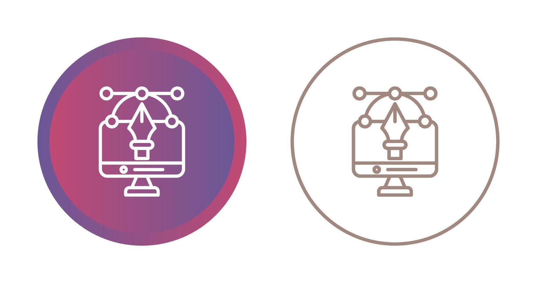 Graphic Design Vector Icon