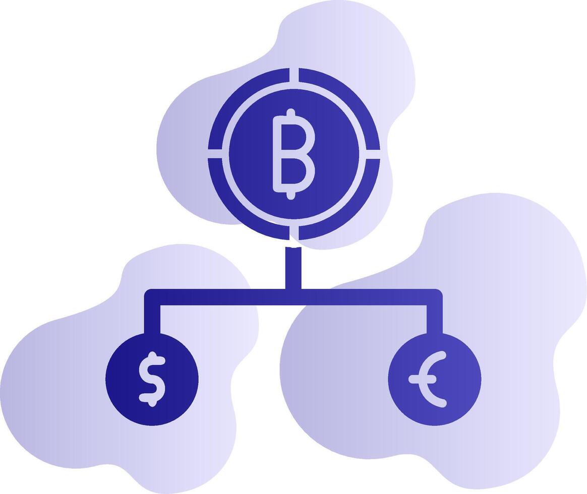 Divide Currency Vector Icon