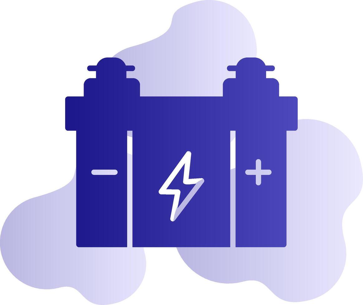 Car Battery Vector Icon