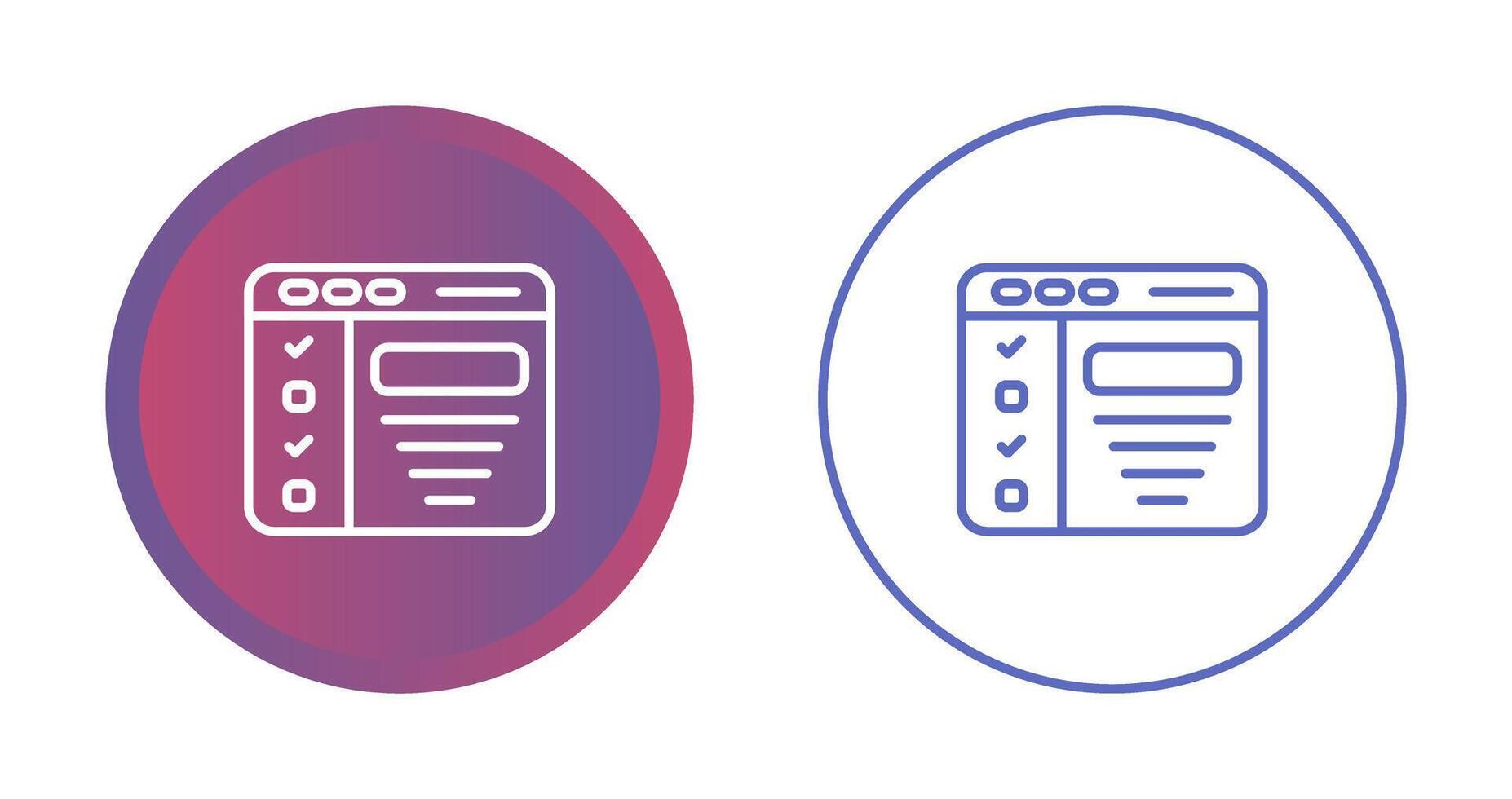 Design Brief Vector Icon