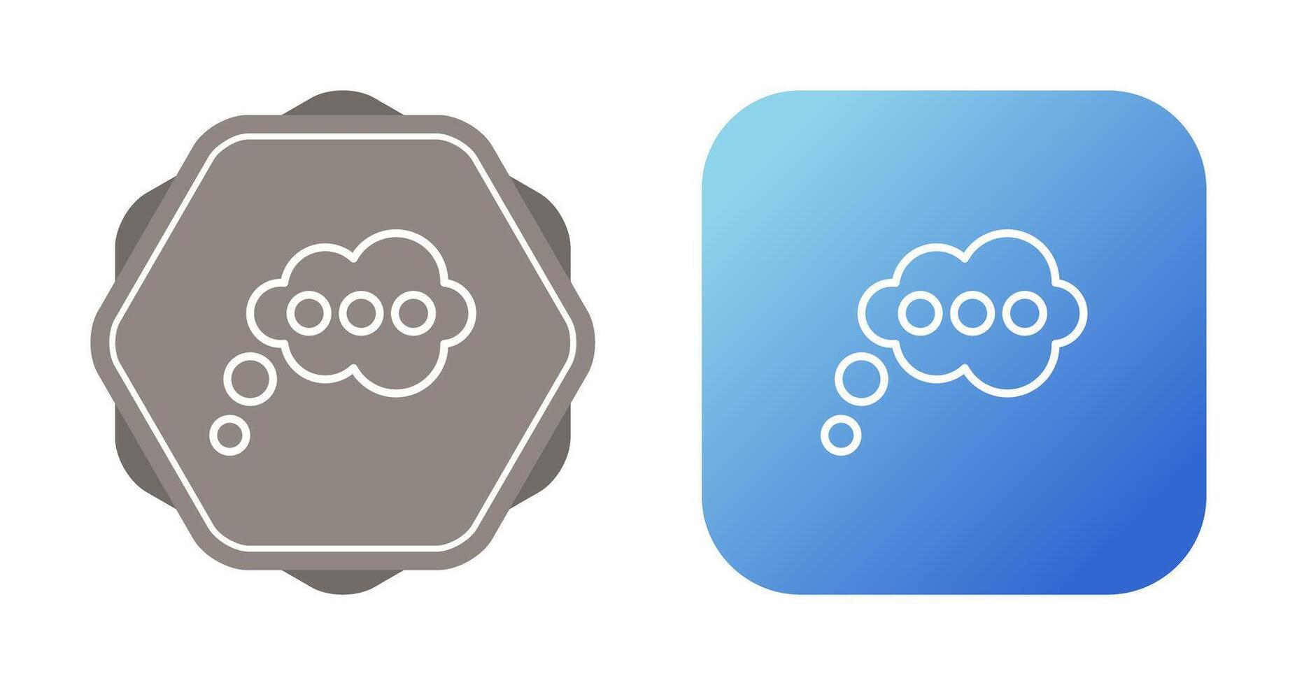 Thinking Vector Icon