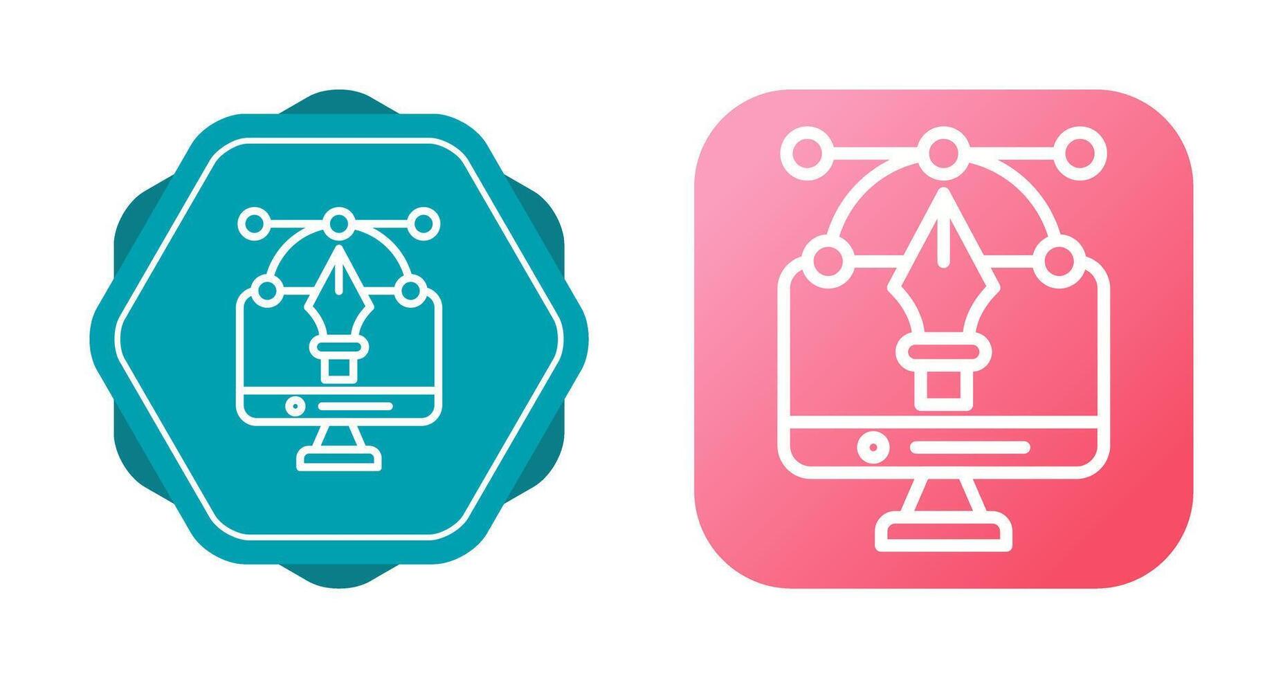 Graphic Design Vector Icon