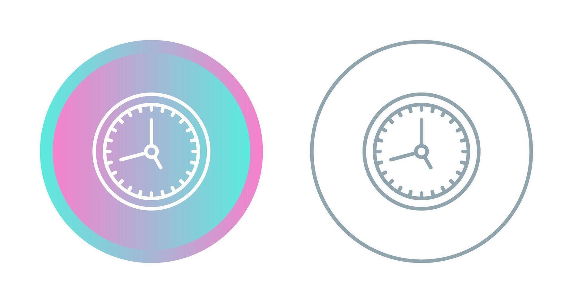 icono de vector de reloj