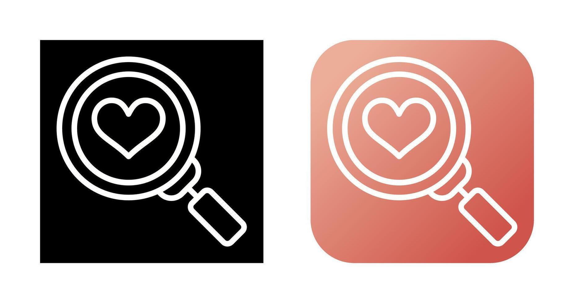 Find Love Vector Icon
