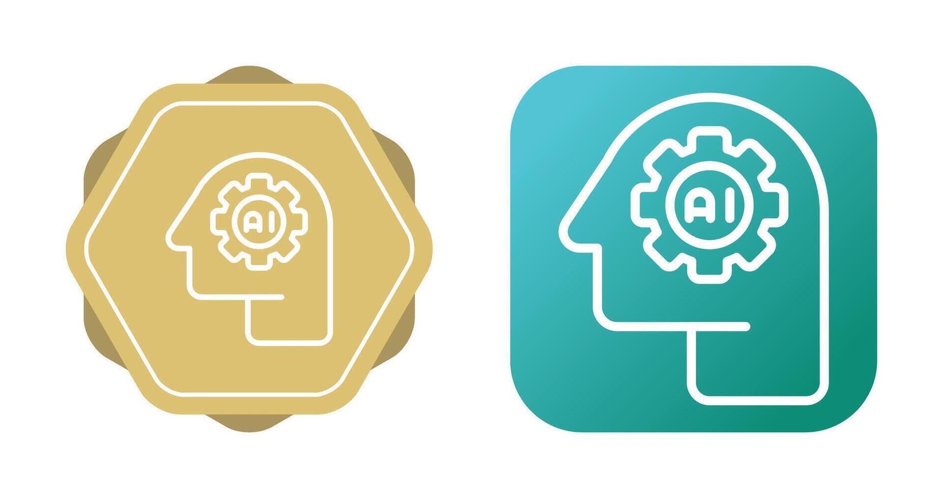 Artificial Intelligence Vector Icon