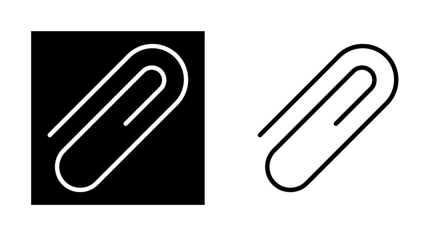 Paperclip Vector Icon