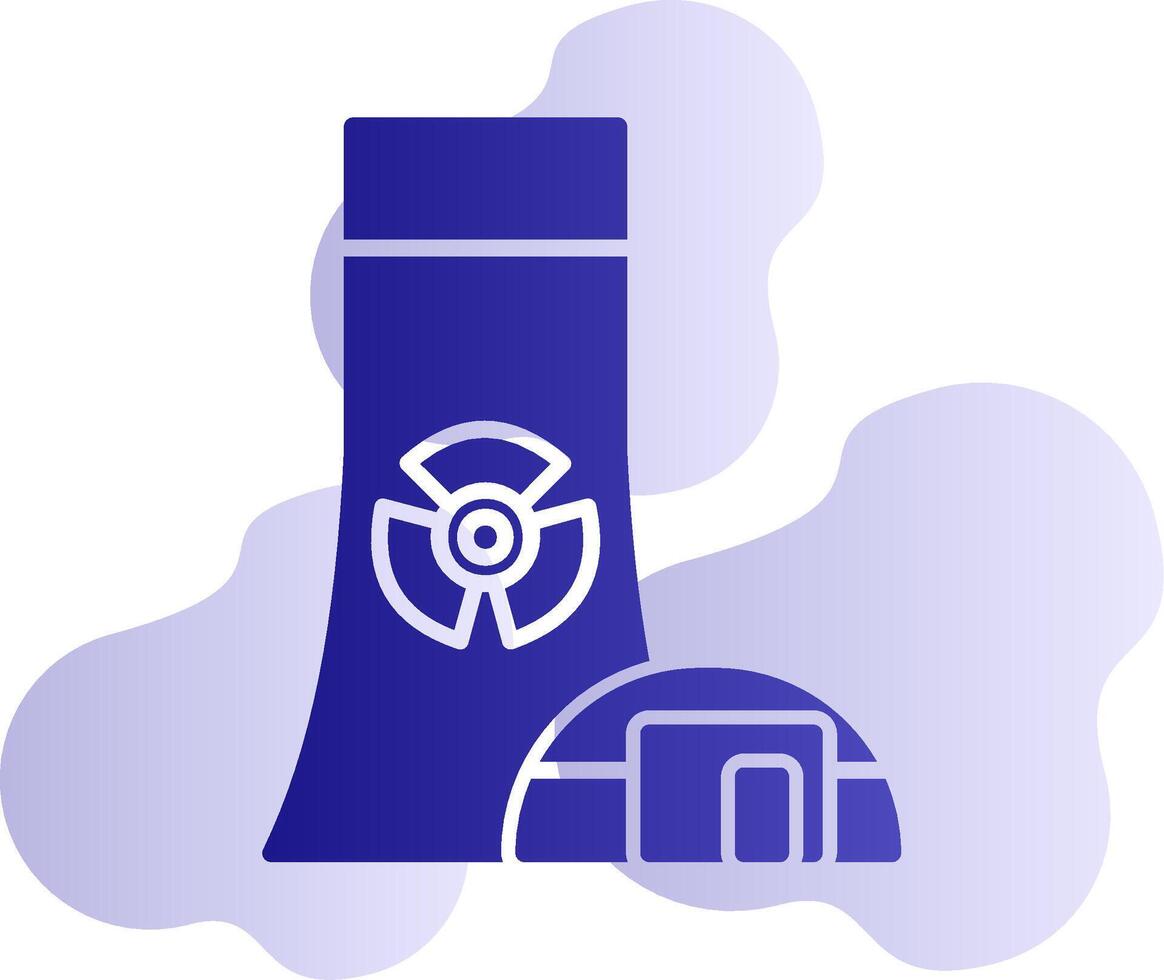 Nuclear Power Vector Icon