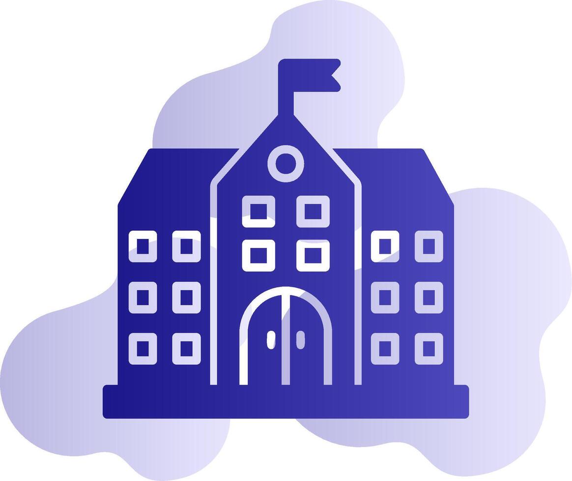 University Building Vector Icon