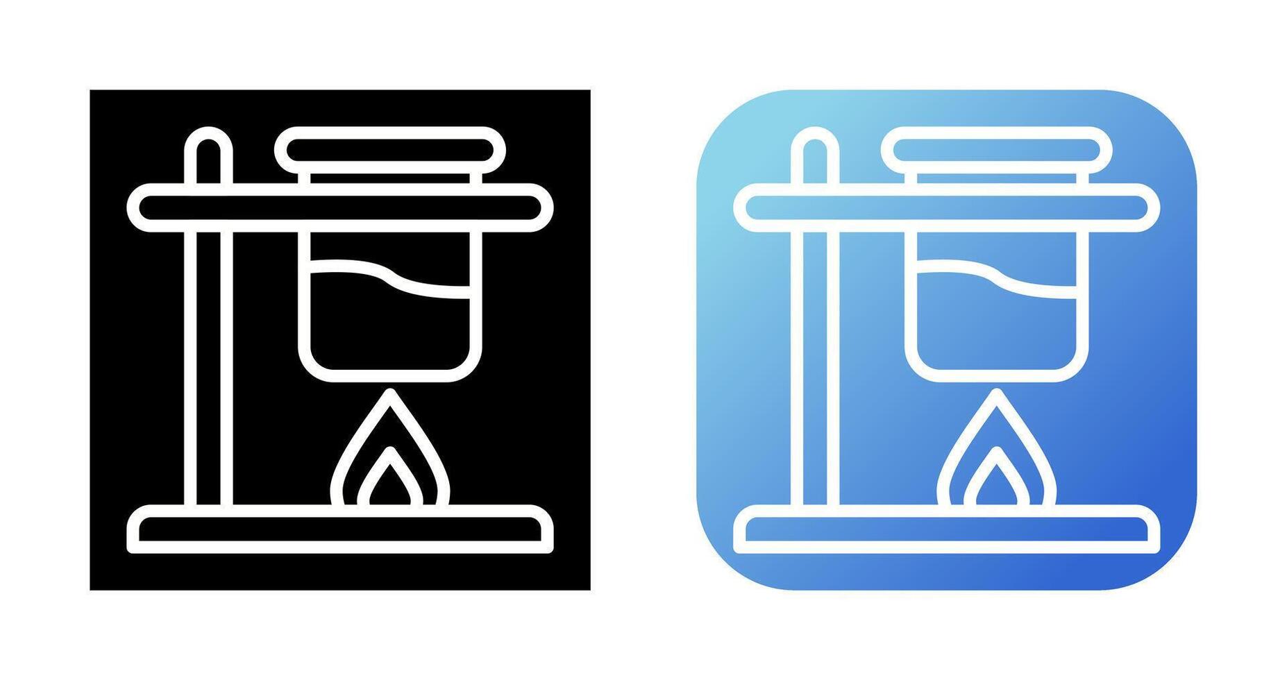 Bunsen Burner Vector Icon