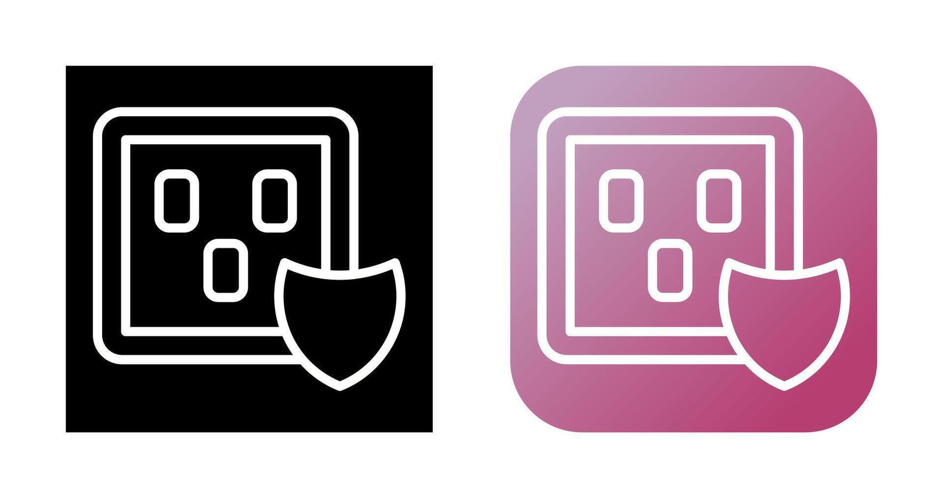 Surge Protector Vector Icon