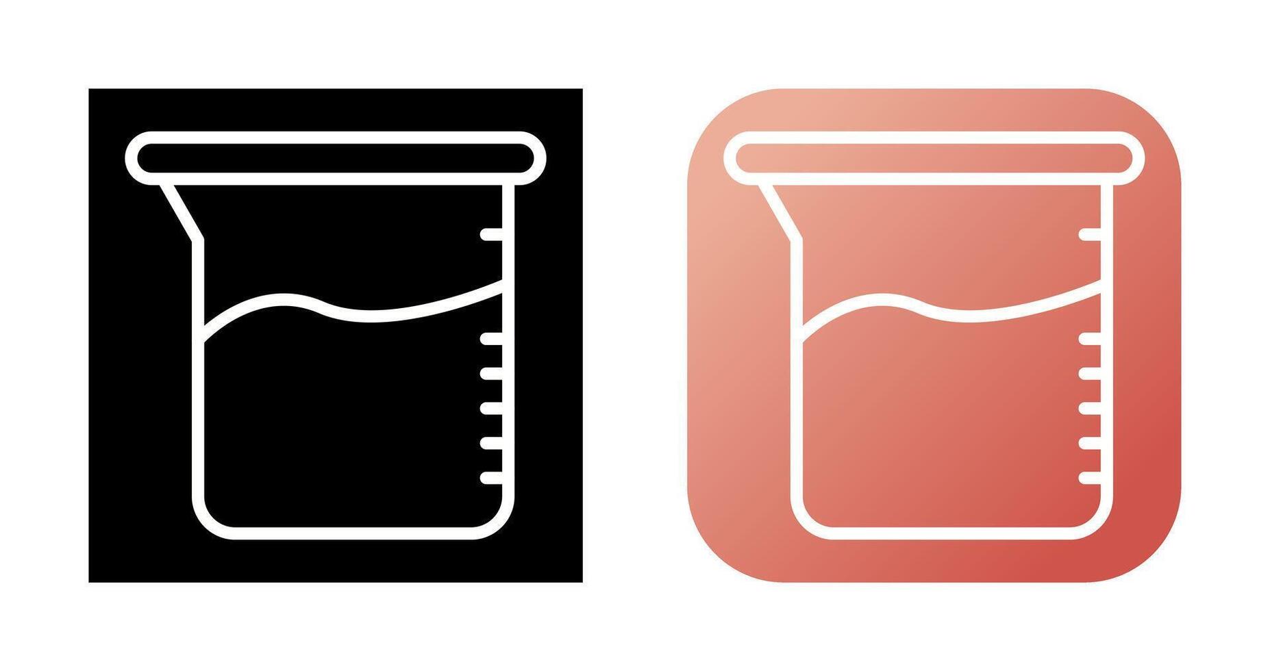 Beaker Vector Icon