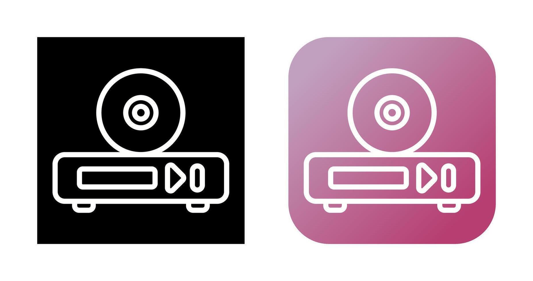 DVD Drive Vector Icon