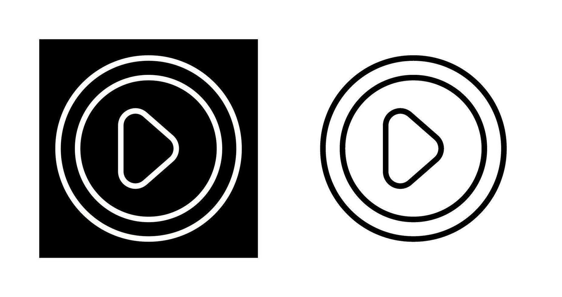 Play Vector Icon