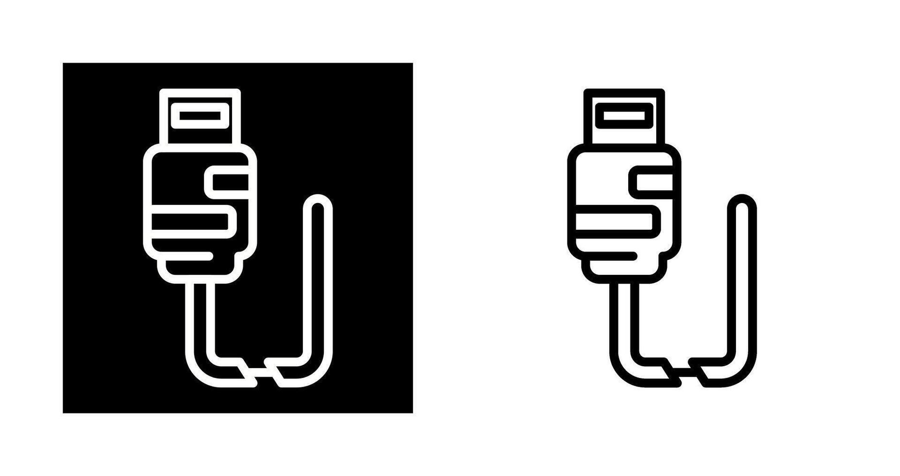 roto cable vector icono