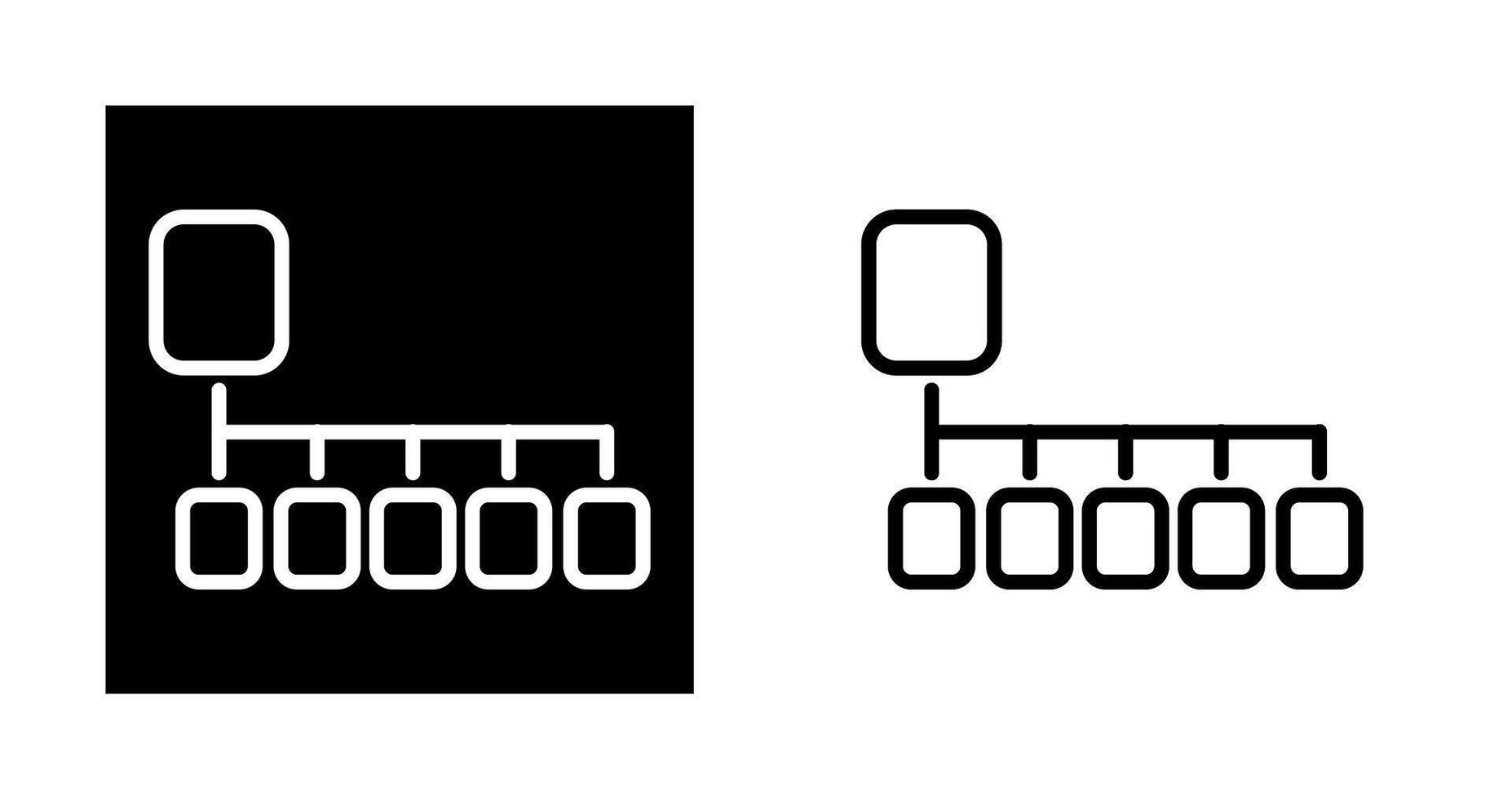 tarjeta clasificación vector icono