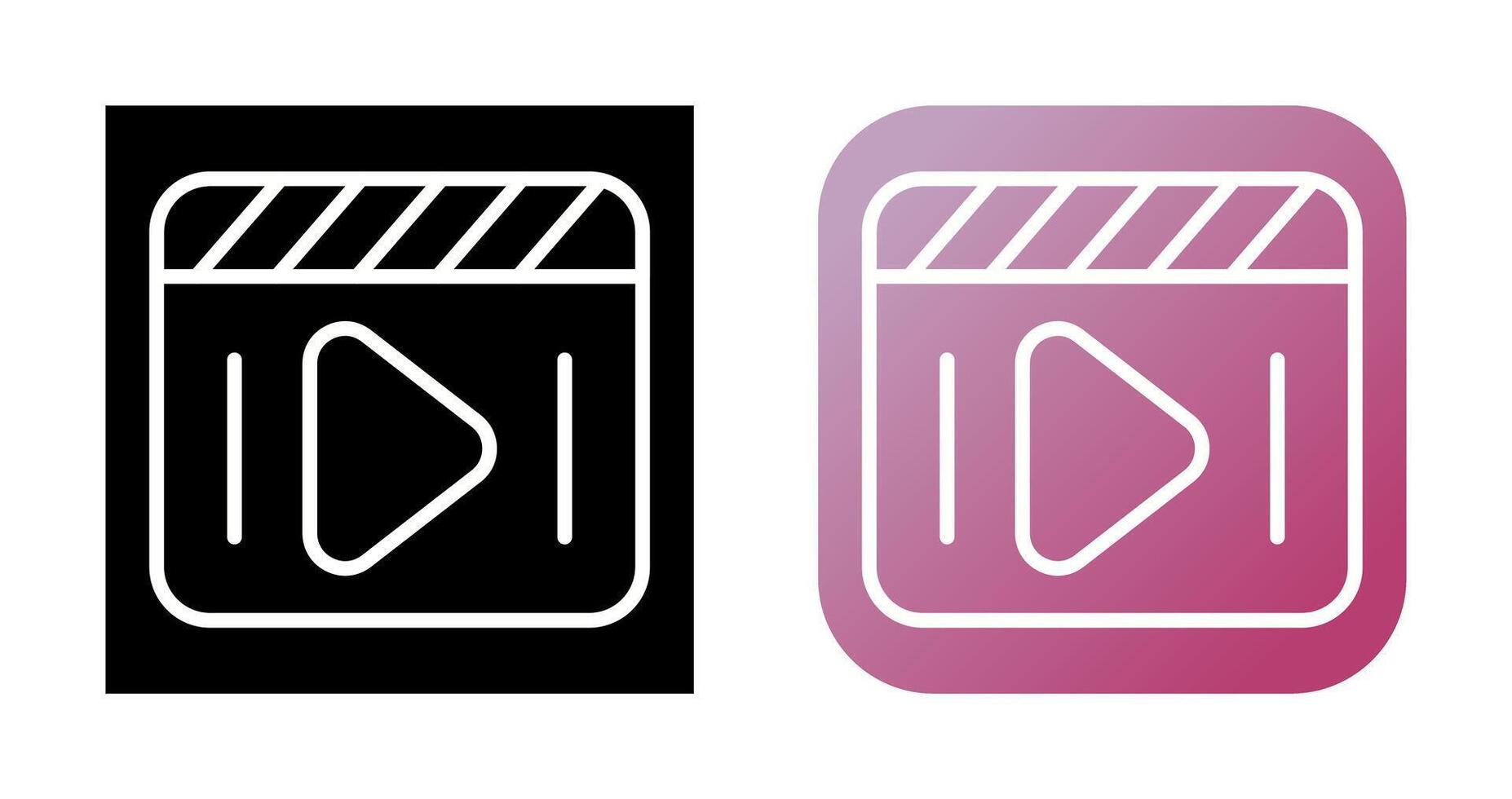 Clapperboard Vector Icon