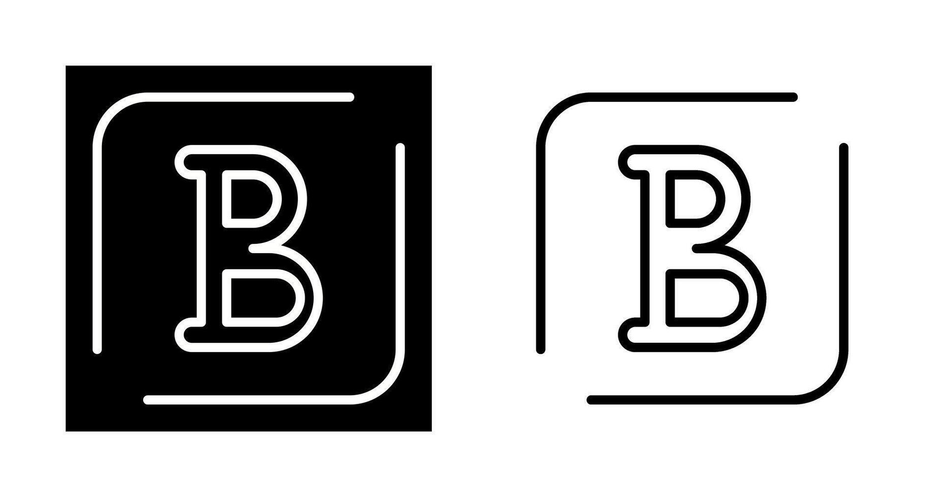Bold Vector Icon