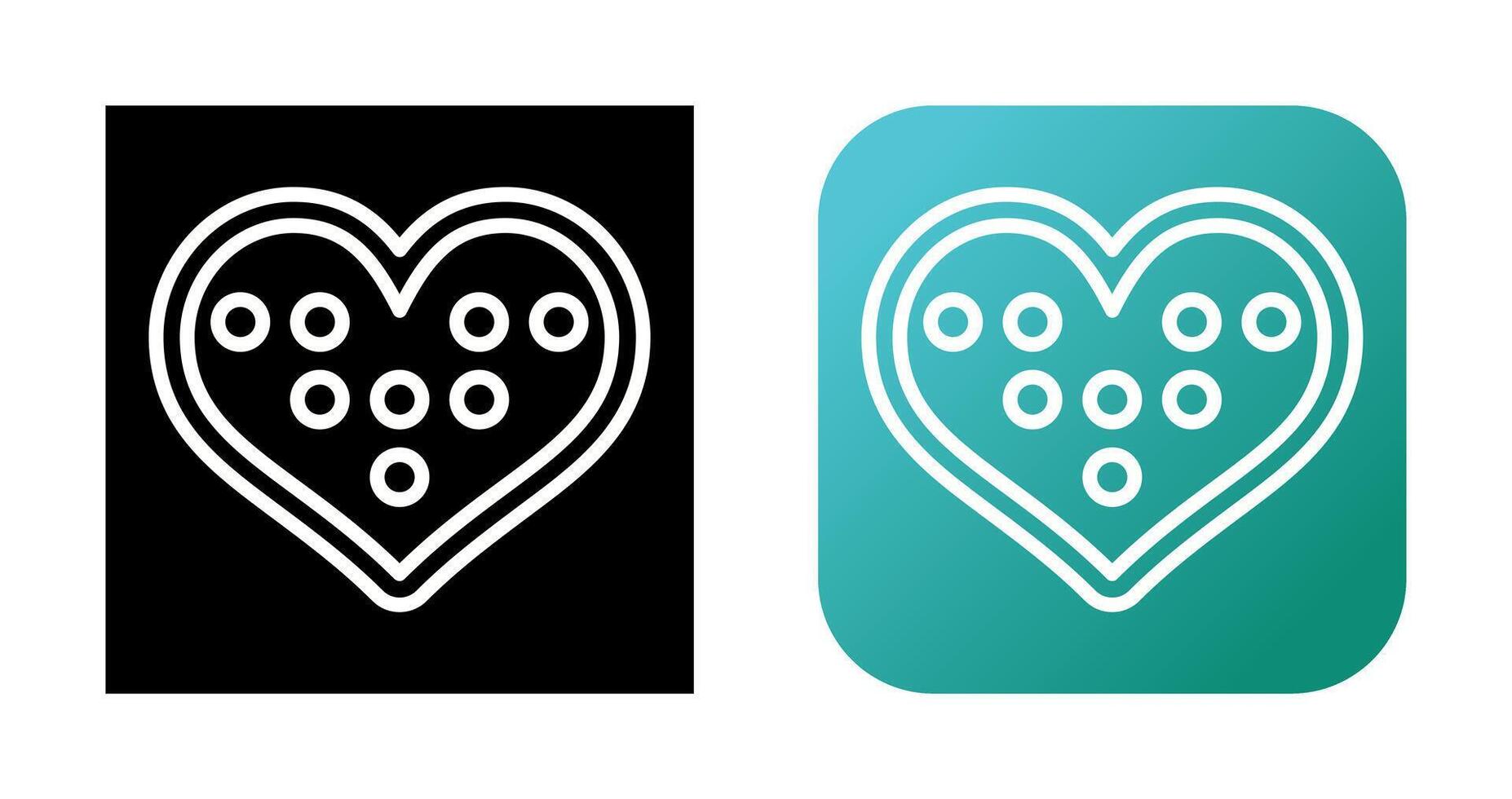 Chocolates in heart Box Vector Icon