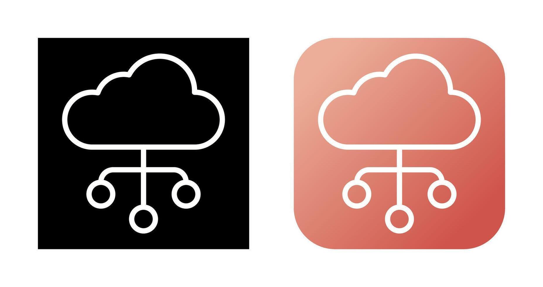 Cloud Computing Vector Icon