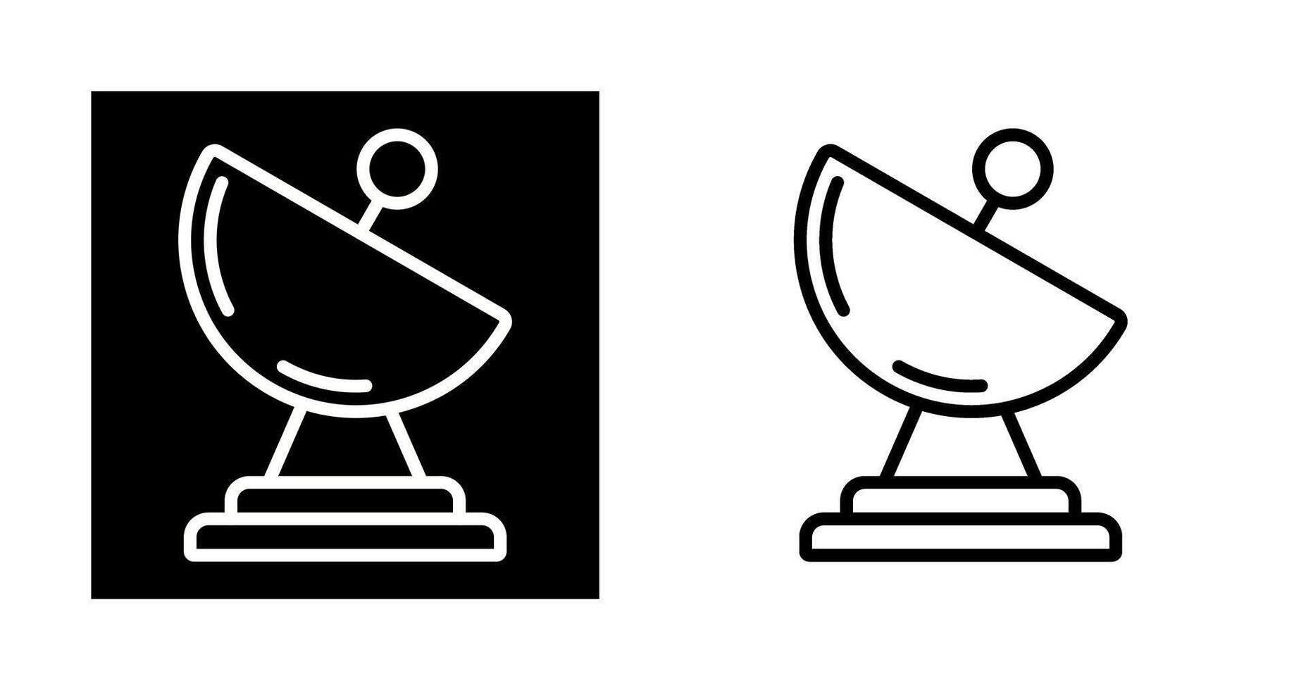 Satellite Dish Vector Icon