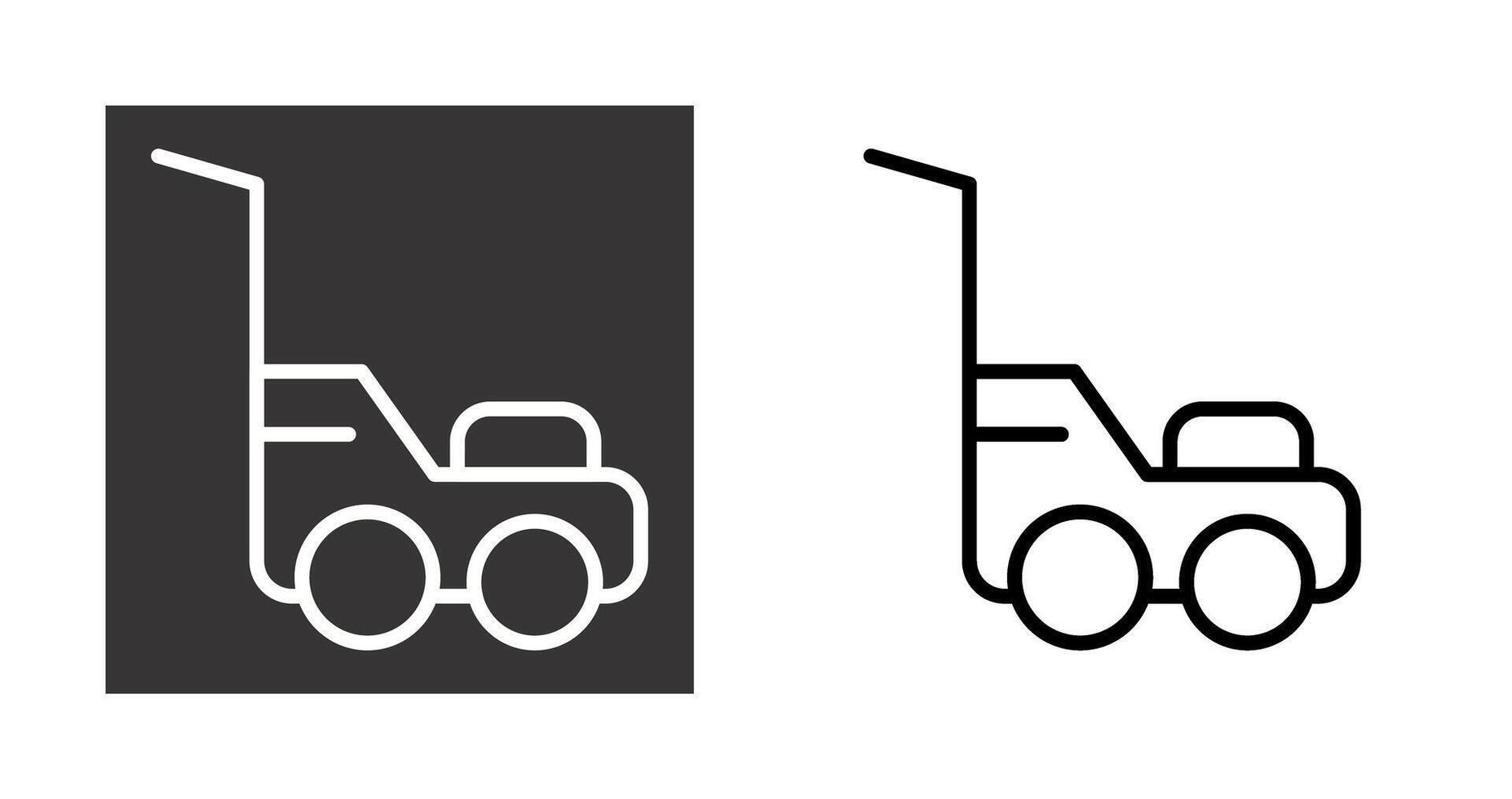 Lawnmower Vector Icon