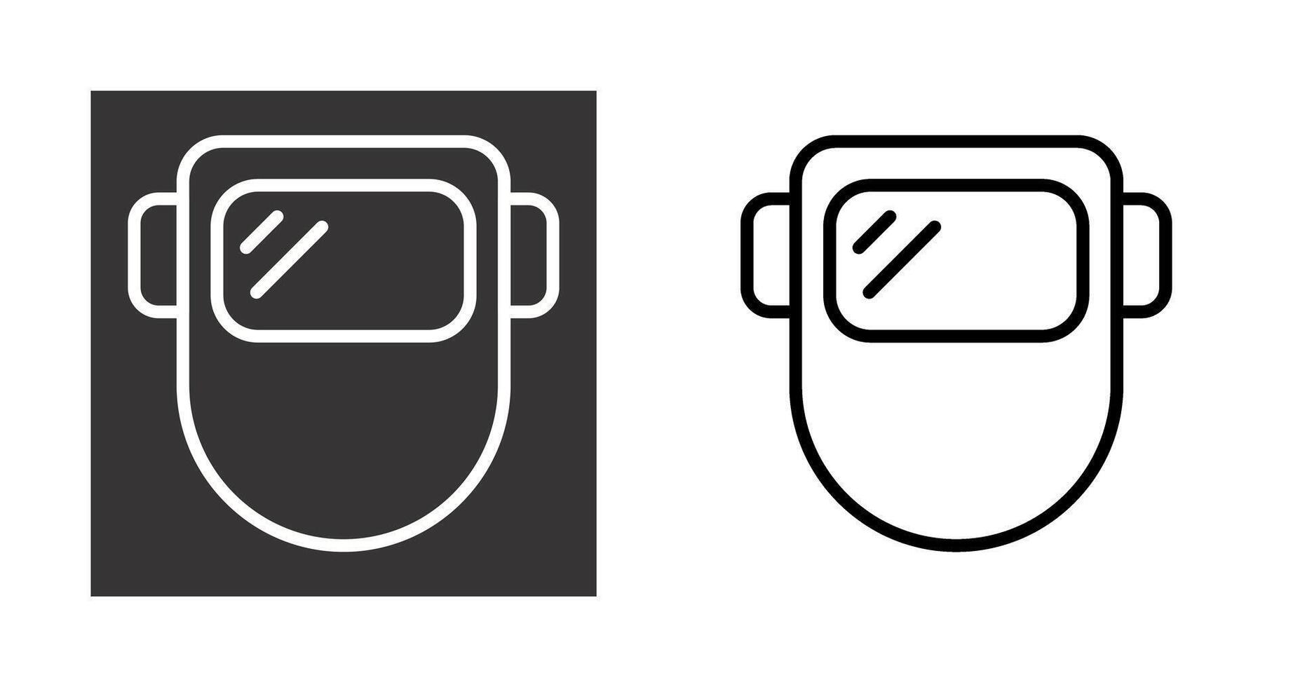 Welding mask Vector Icon