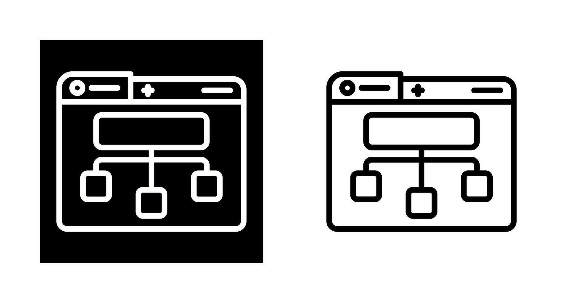 Site Map Vector Icon