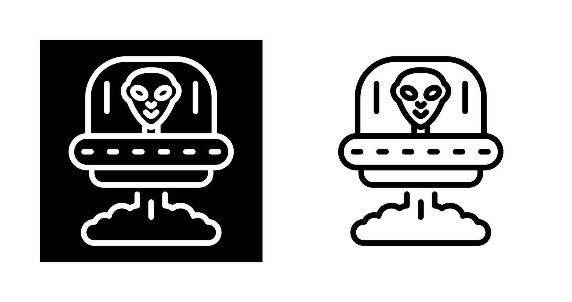 Spaceship Vector Icon