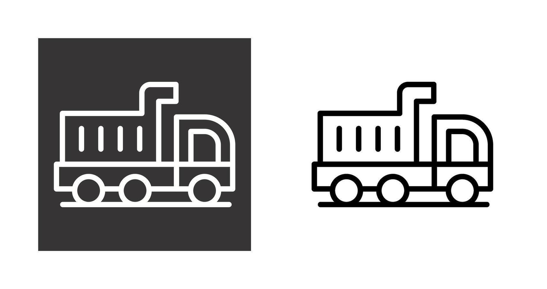 Dump Truck Vector Icon