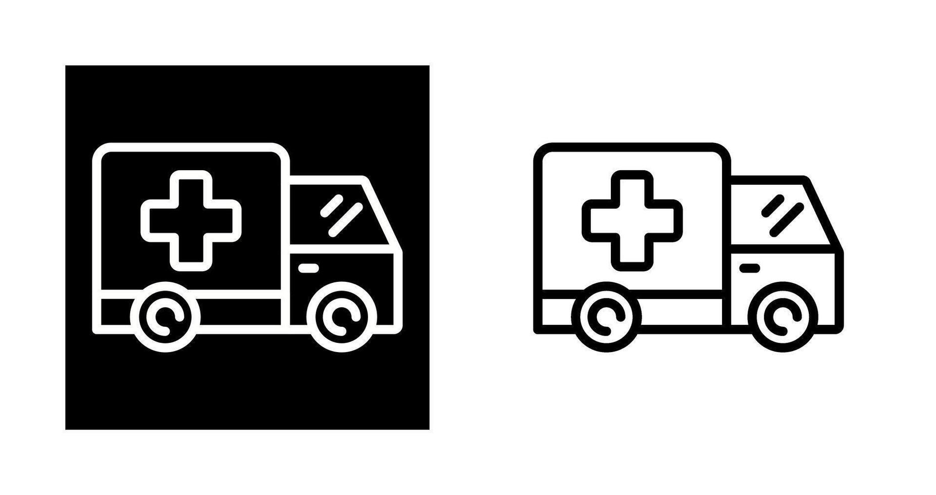 Ambulance Vector Icon