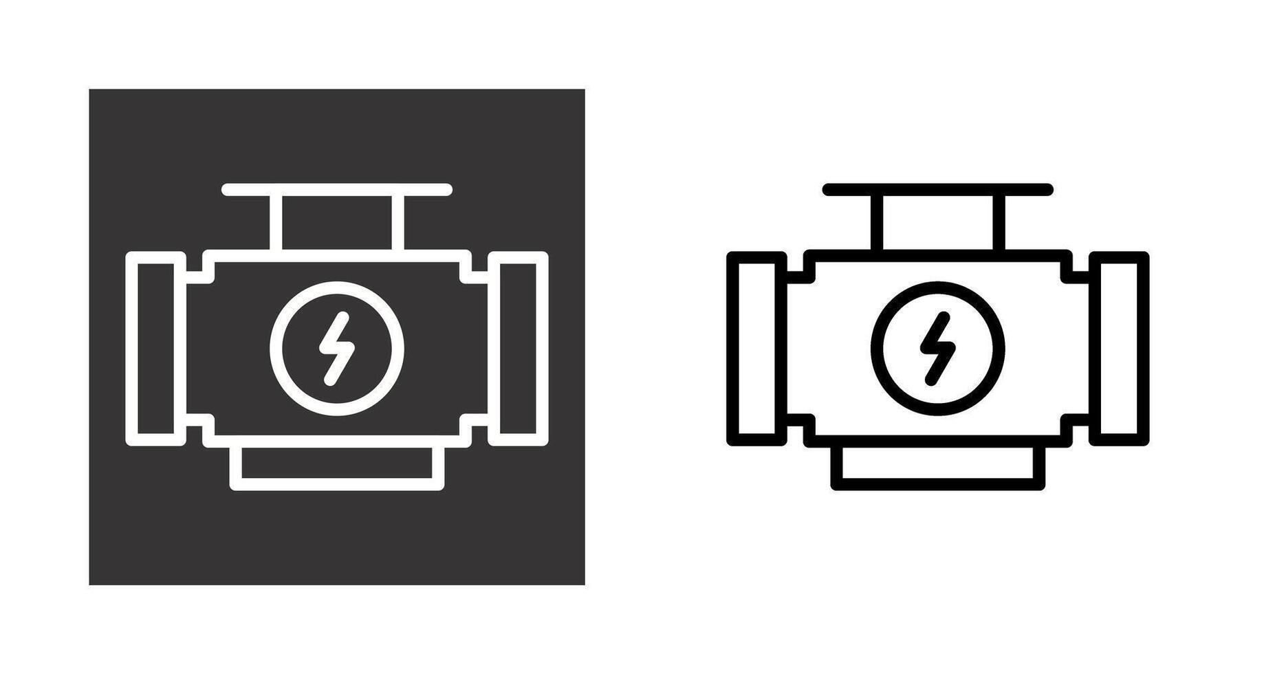 Car Engine Vector Icon