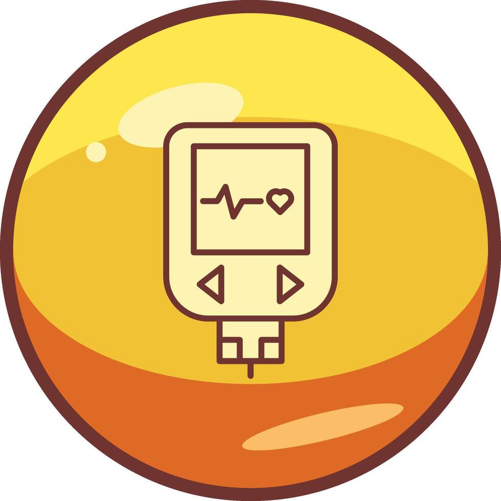 Glucometer Vector Icon