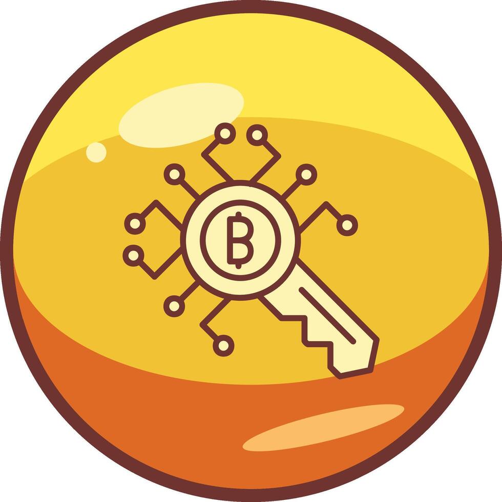 Encryption Key Vector Icon 39282860 Vector Art at Vecteezy