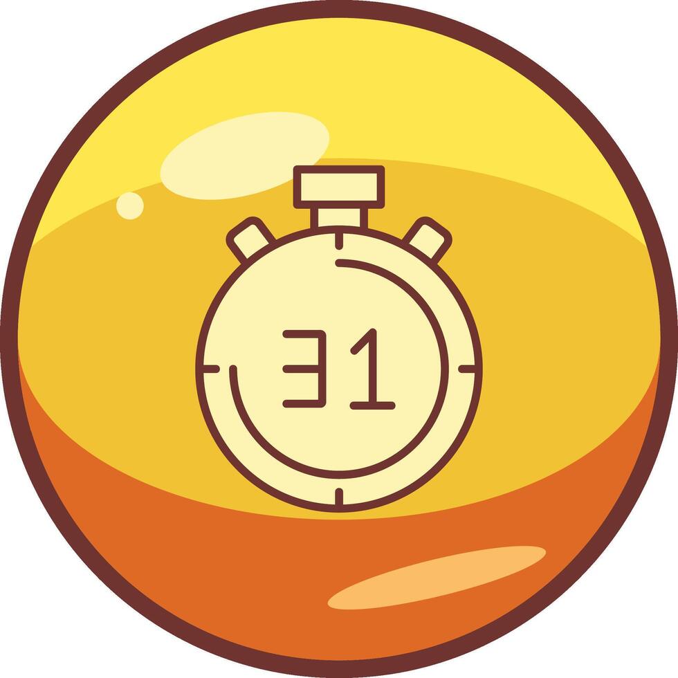 Stopwatch Vector Icon