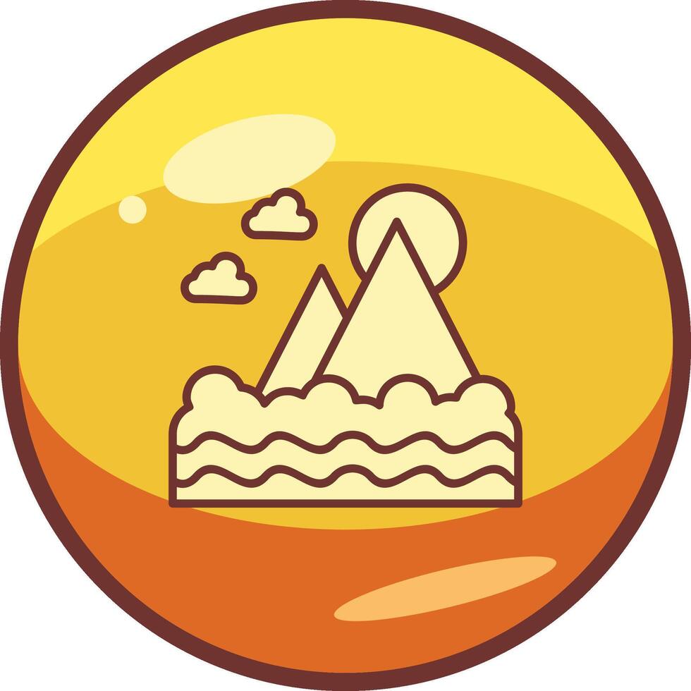 Mount Fuji Vector Icon