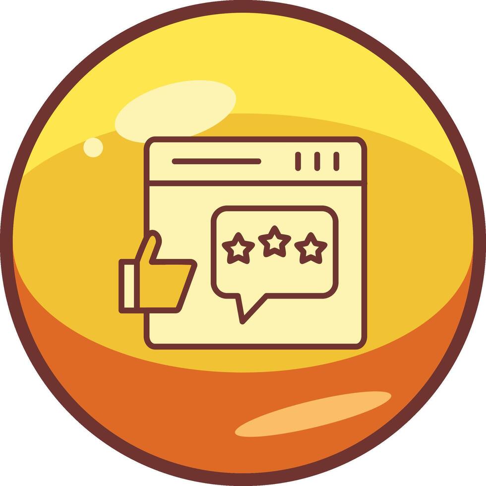 Feedback Vector Icon