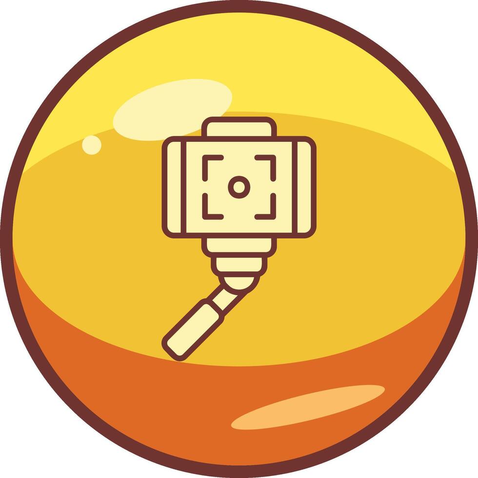 Selfie Stick Vector Icon