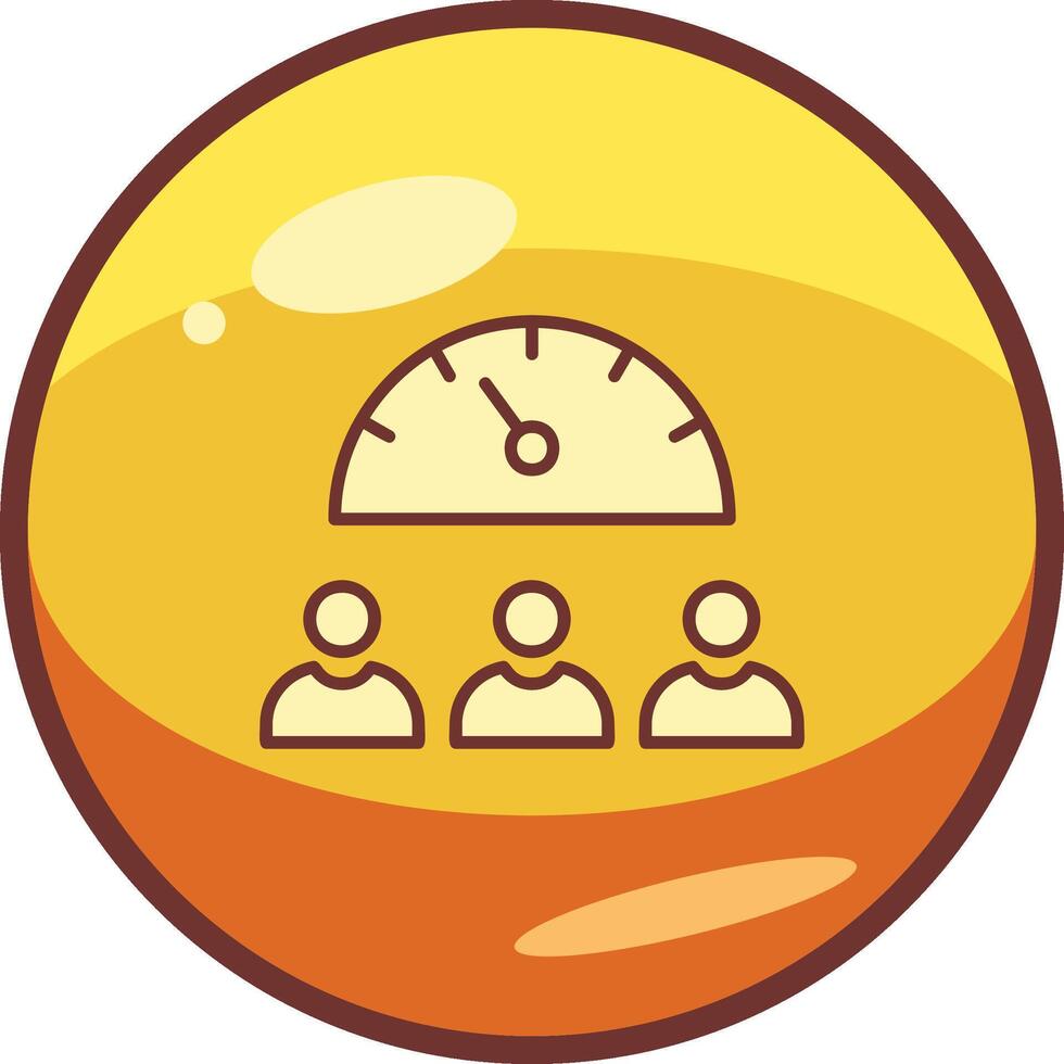 Team Work Speed Vector Icon
