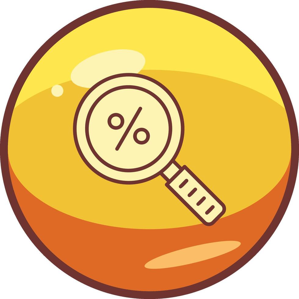 Sale Search Vector Icon