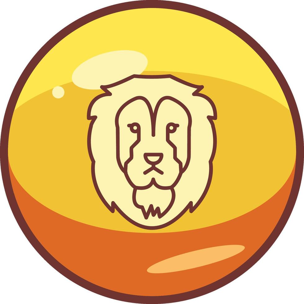 Lion Vector Icon