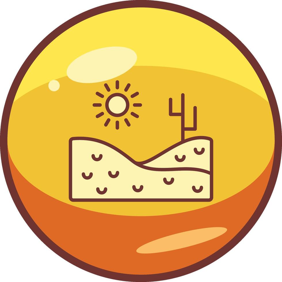 Desert Vector Icon