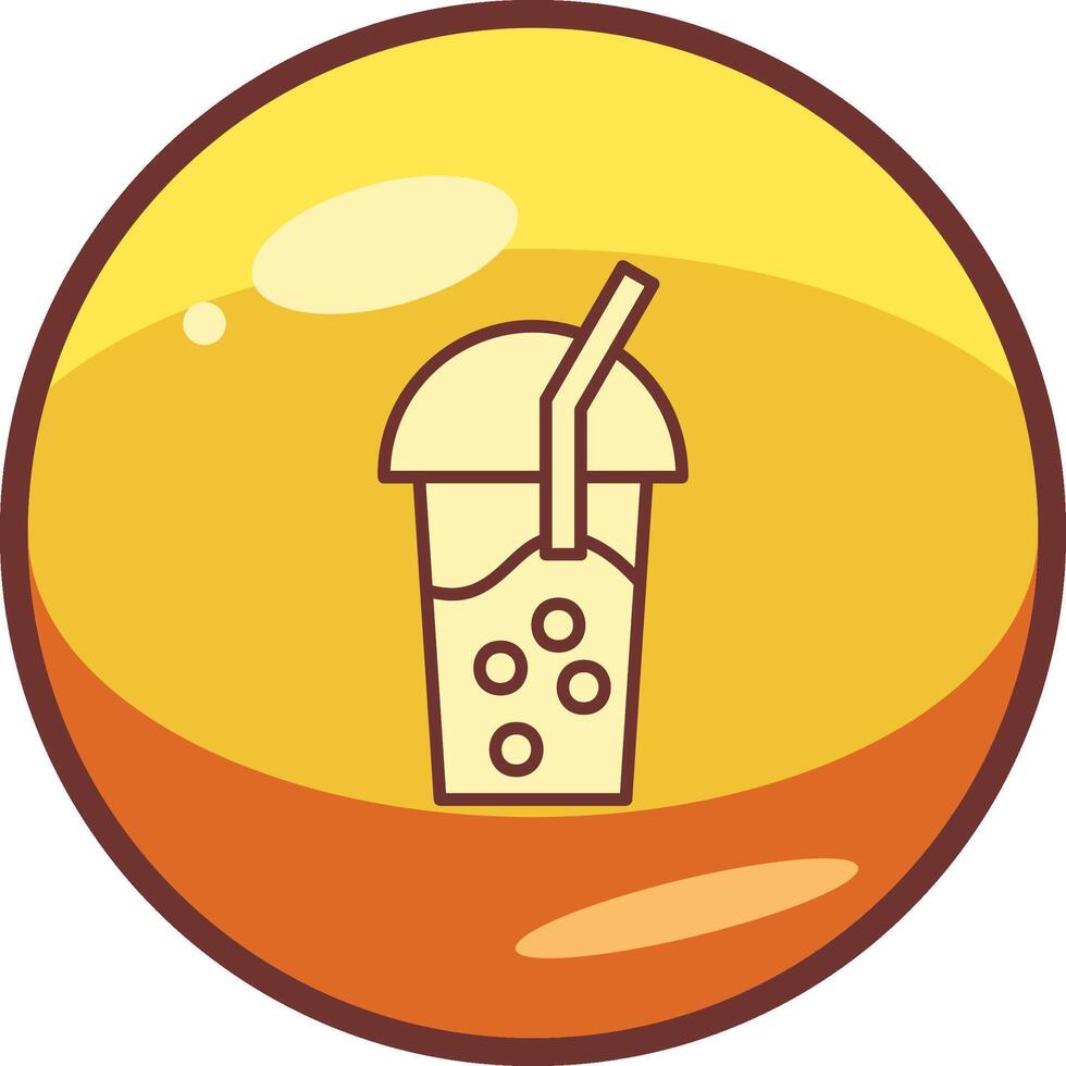 Bubble Tea Vector Icon
