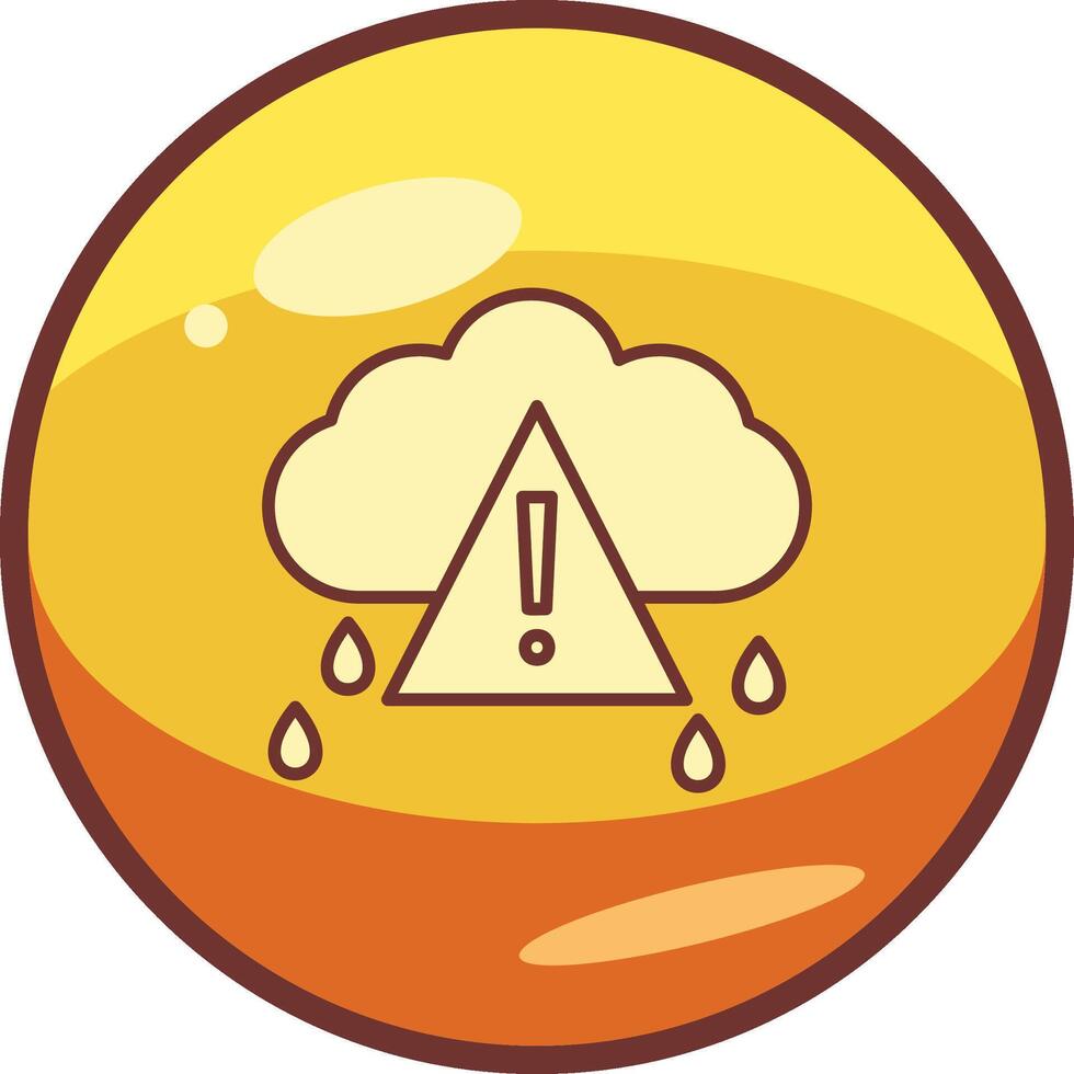 Weather Alert Vector Icon