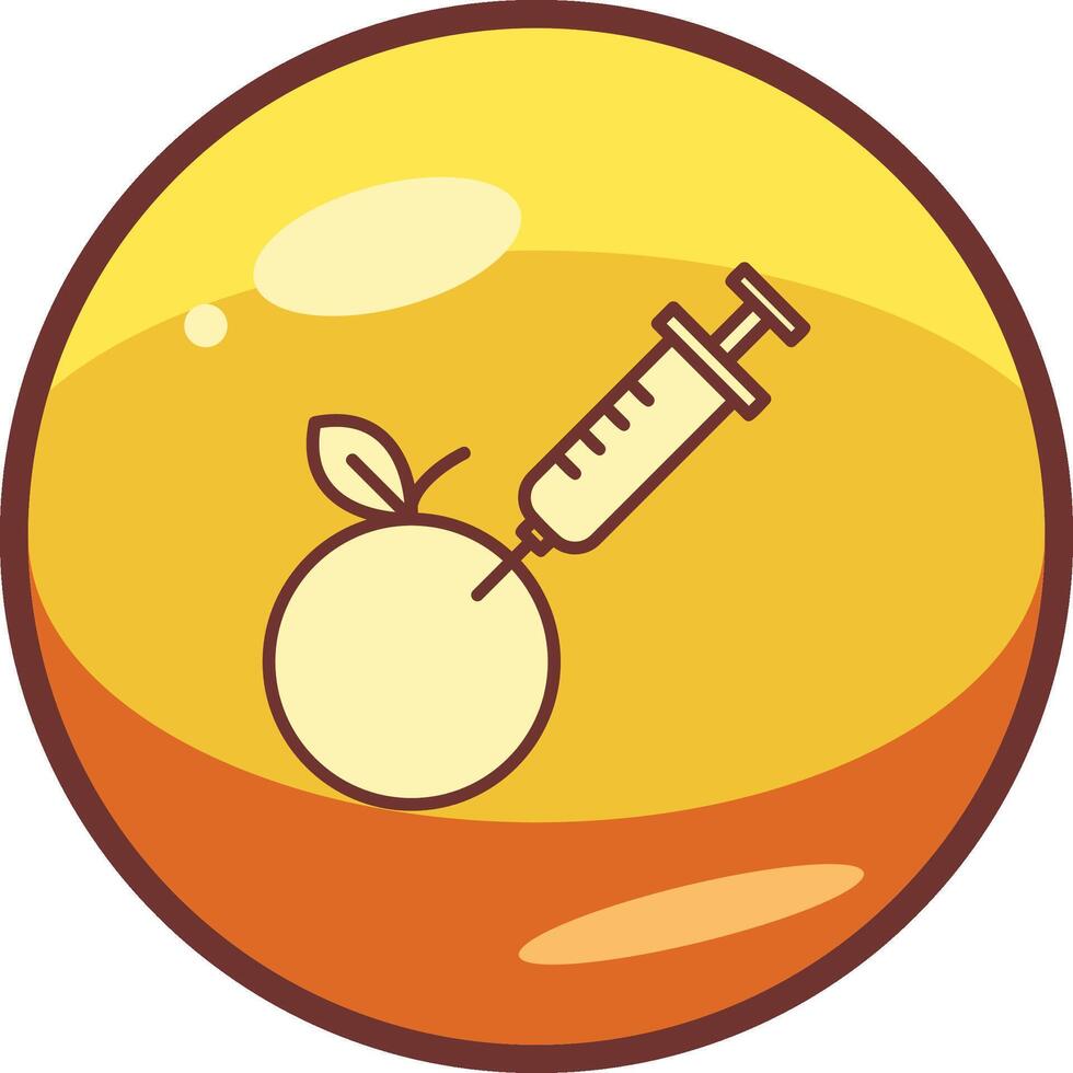 Gmo Food Vector Icon