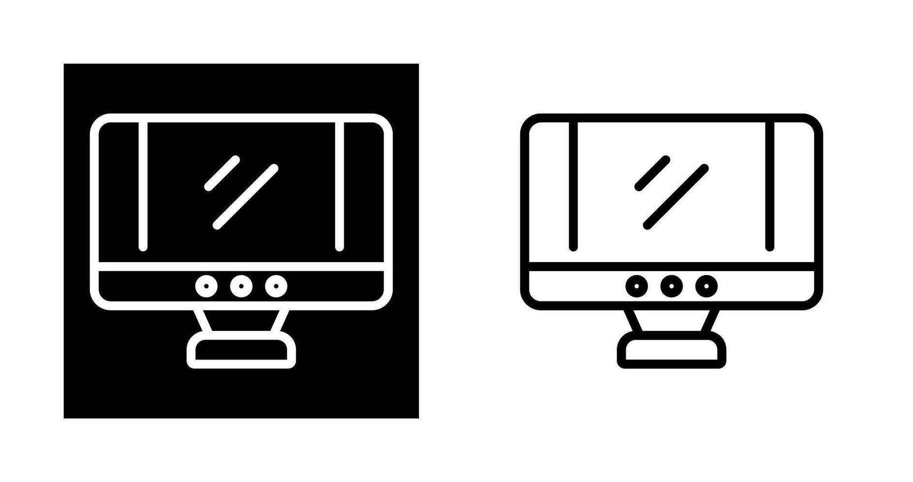 Lcd Vector Icon