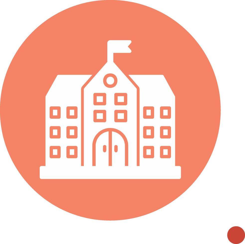 University Building Vector Icon