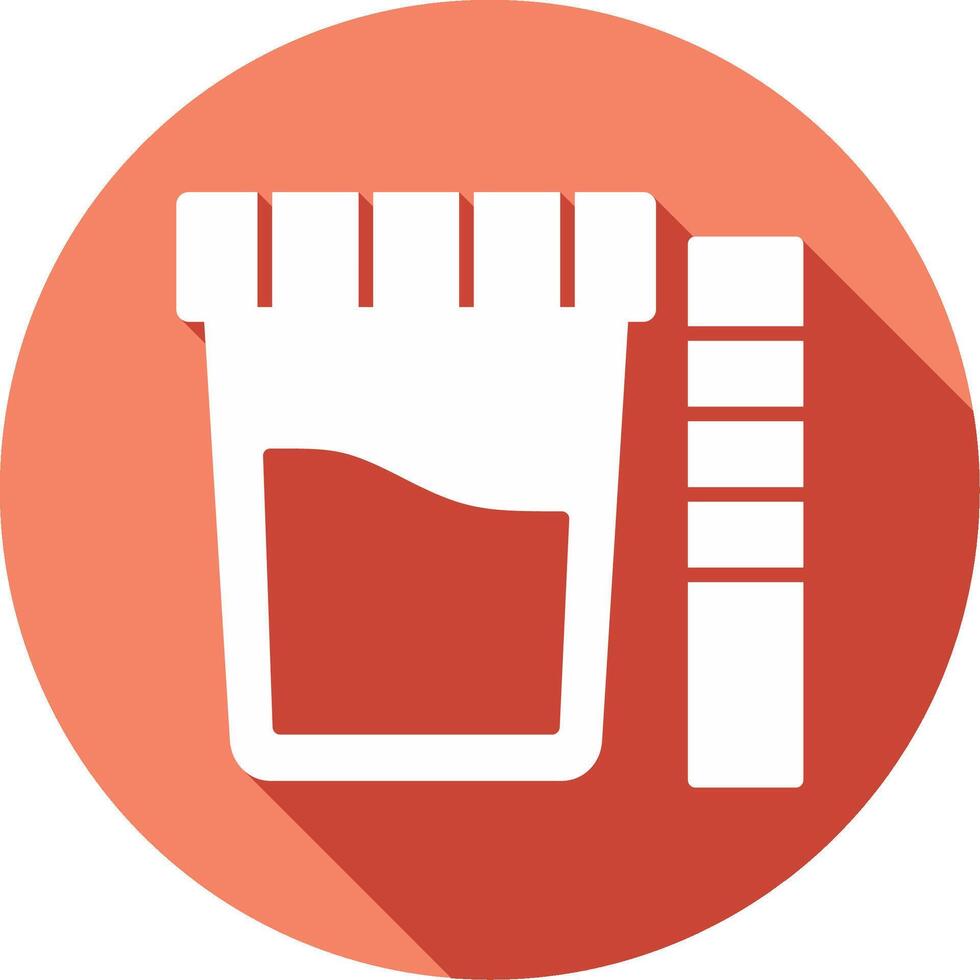Urine Test Vector Icon