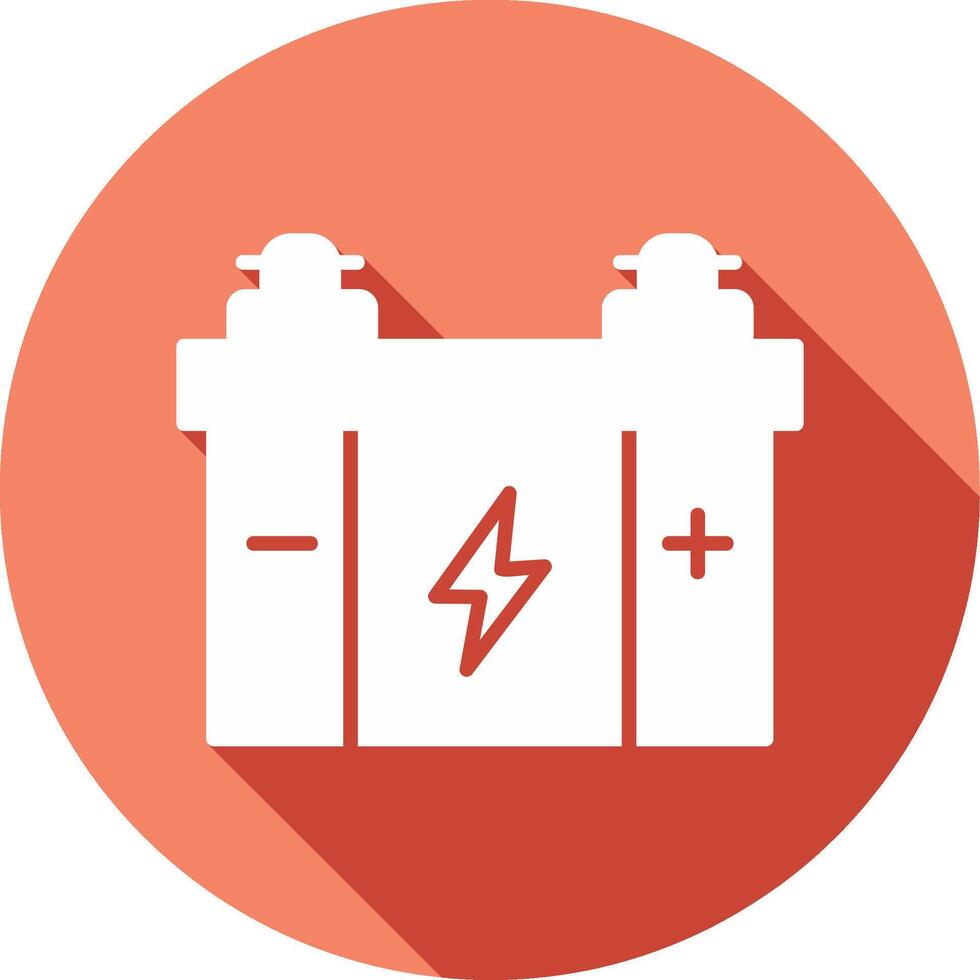 Car Battery Vector Icon