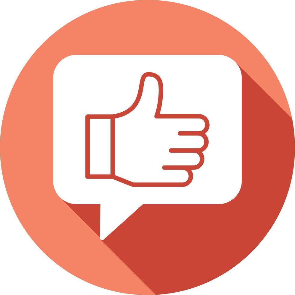 Thumbs Up Vector Icon